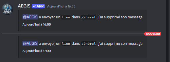 Exemple de modération